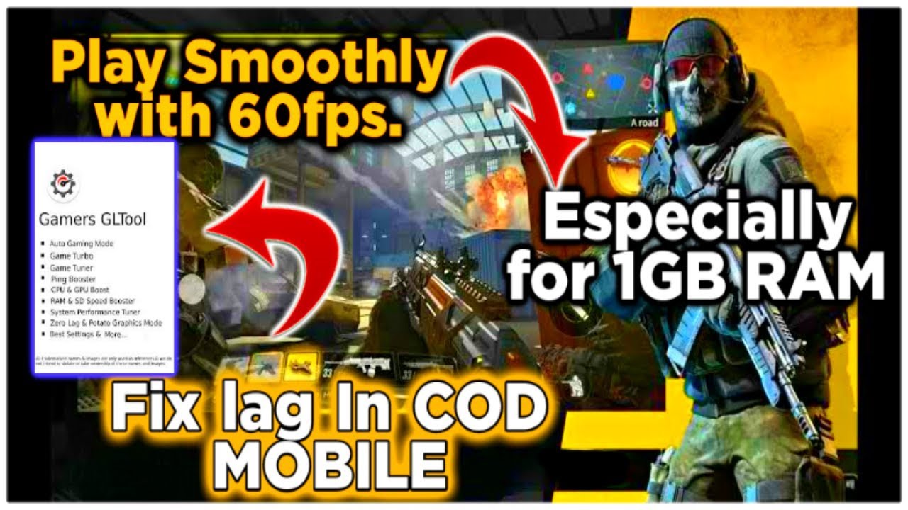Fix lag in Call of duty mobile with Gamers GLTOOLS | without gfx tool COD Mobile Garena