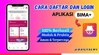 Cara Daftar Aplikasi Bima plus (Bima+) Terbaru