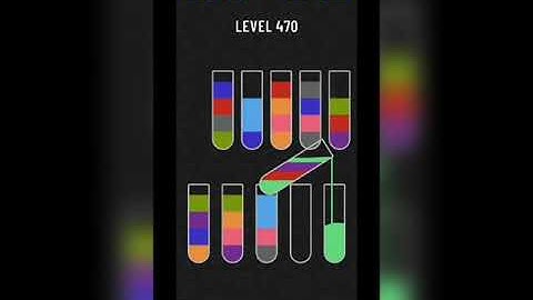 Water sort puzzle level 470