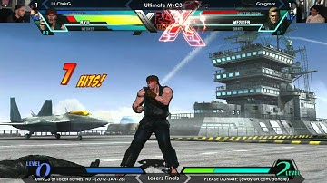 LB UMvC3 #01 - LF - LB ChrisG VS Gregmar