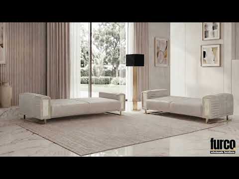 Galina Beige Sofa Set