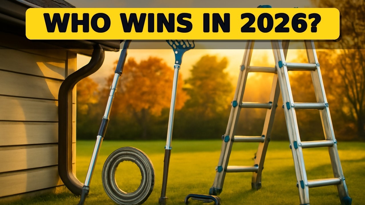 Top 5 Best Gutter Cleaning Tools 2026 - Keep Your Gutters Clean Effortlessly