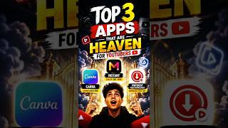 Top 3 heaven like app for editors.                 @Genz_tech1  #shortsfeed