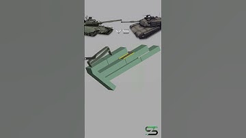 M1A1 Abrams VS T-90M #shorts