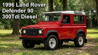 Walkaround of this 300Tdi powered 1996 Land Rover Defender 90