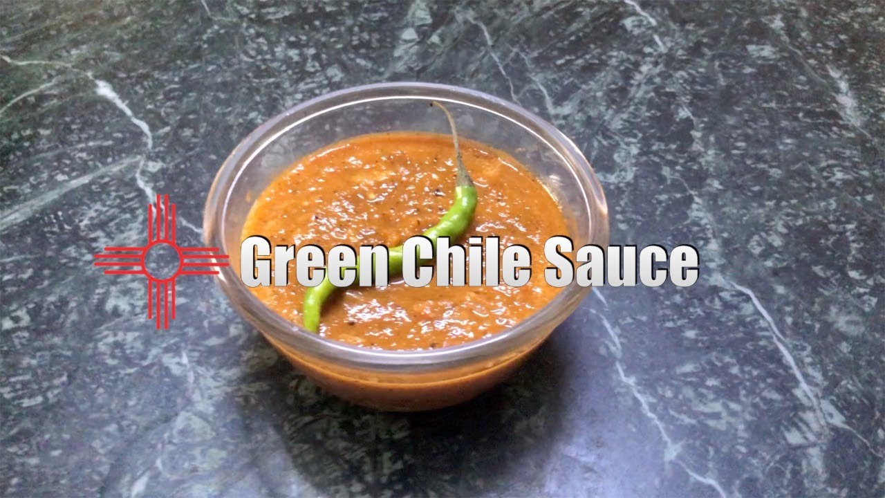 How to make Green Chile Sauce New Mexico Style ? Picante Vegetarian