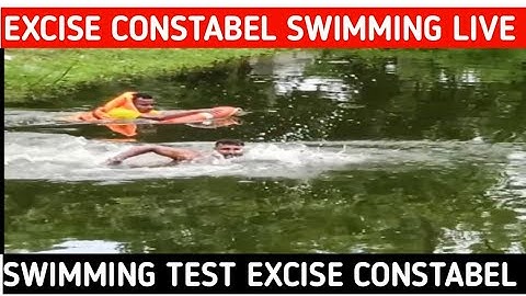 🛑 Excise constabel swimming test