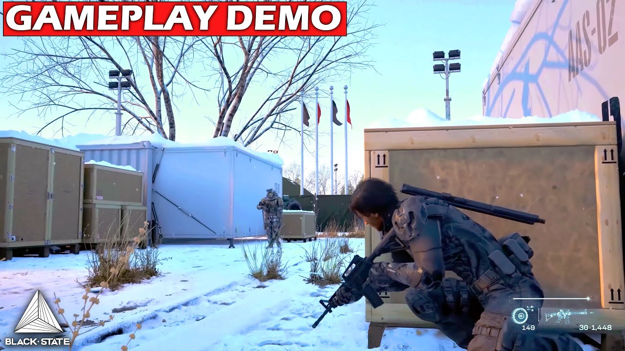 Black State Gameplay Demo - Metal Gear Solid Inspired Game - Gamescom 2025 - Unreal Engine 5 - 4k