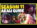 How To Play Akali Like a CHALLENGER in Season 11 [Mini-Rework Akali Guide] - League of Legends