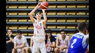 Alexander Daushvili Highlights - European Championship U16