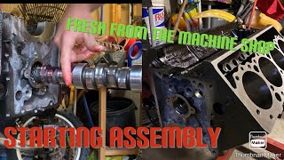 6.5 Turbo Diesel Optimizer Engine Build- Starting Assembly