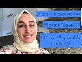 Kolay Bebek Maması Tarifi👶🏻Market Alışverişi🛍Ocak ve Aspiratör Temizliği🧼🧽