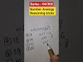 🔥🔥SSC GD Reasoning Question |Number Analogy| Reasoning Tricks in hindi | SSC GD 2026
