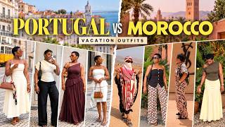 What I Wore in Portugal 🇵🇹 VS Morocco 🇲🇦 | 2 Cities, 2 Completely Different Styles2 | Treasure ...