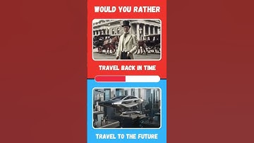 The Great Time Travel Choice: Past 40% or Future 60%? #quiz #trending #tendingshorts