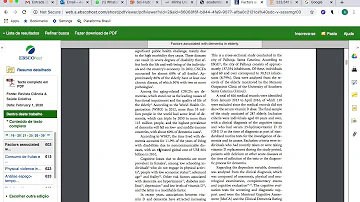 Como pesquisar artigos na EBSCO?