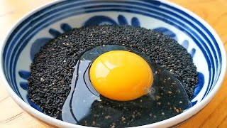 【小穎美食】黑芝麻里打1個雞蛋,教你秘製新吃法,蓬鬆暄軟還拉絲,比肉還香! 【小穎美食】黑芝麻里打1個雞蛋,教你秘製新吃法,蓬鬆暄軟還拉絲,比肉還香!