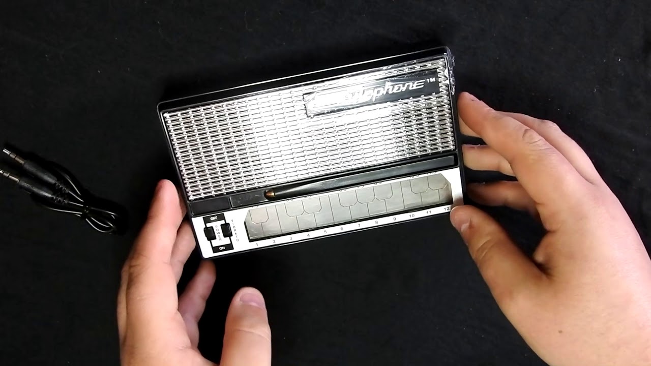 STYLOPHONE S-1 The Original Pocket Synthesizer REVIEW