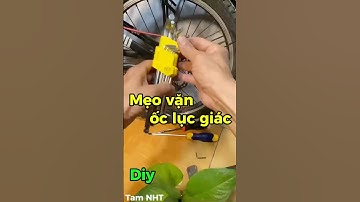 Hướng dẫn cách sử dụng bộ lục giác #meovatvathuthuat #trick #tools #Shorts #bolucgiac
