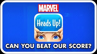 The Marvel 'Heads Up!' Challenge