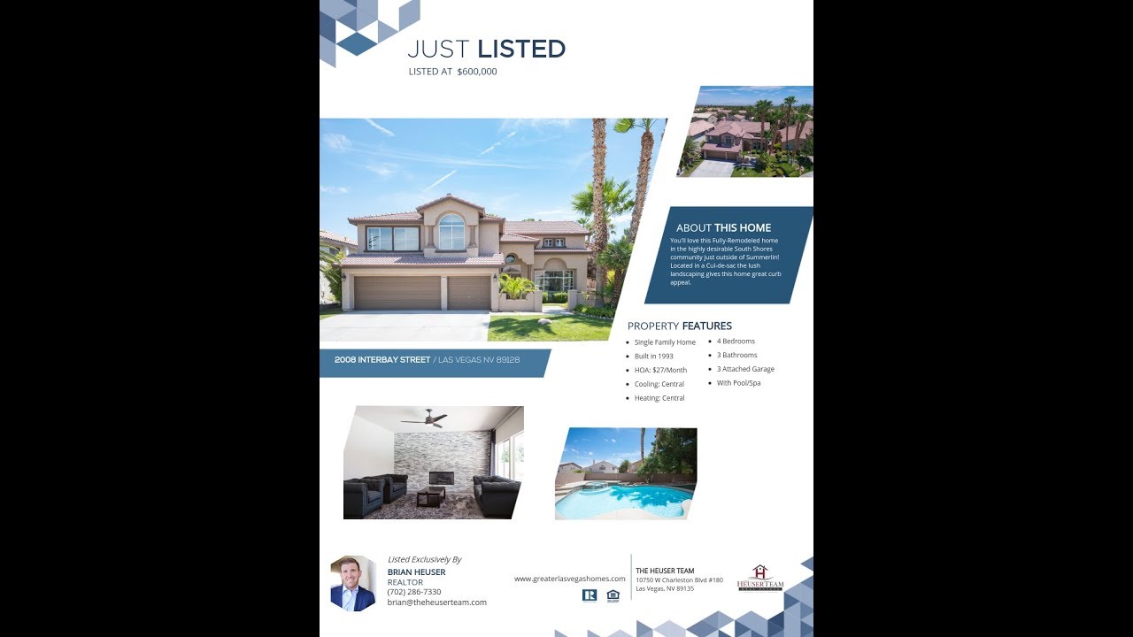 2008 Interbay Street Las Vegas NV 89128