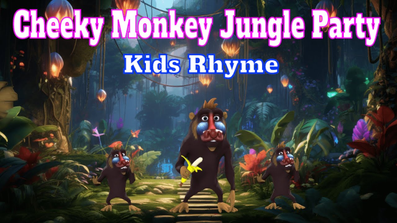 🐵 Cheeky Monkeys' Jungle Jamboree Kids SingAlong with Animated