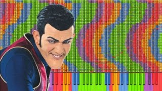 [Black MIDI] We Are Number One 1.5 million ~ Carlos S. M. chords