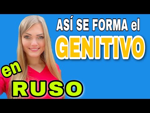 Aprende el CASO GENITIVO en RUSO - Los Casos Rusos - Curso de gramática rusa en español - Clase 1