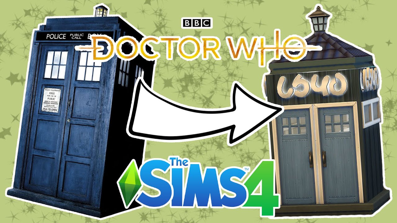 I Tried to Build the TARDIS in the Sims 4