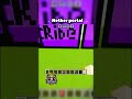Minecraft But More Different Nether Portal #minecraft #shortvideo #gaming