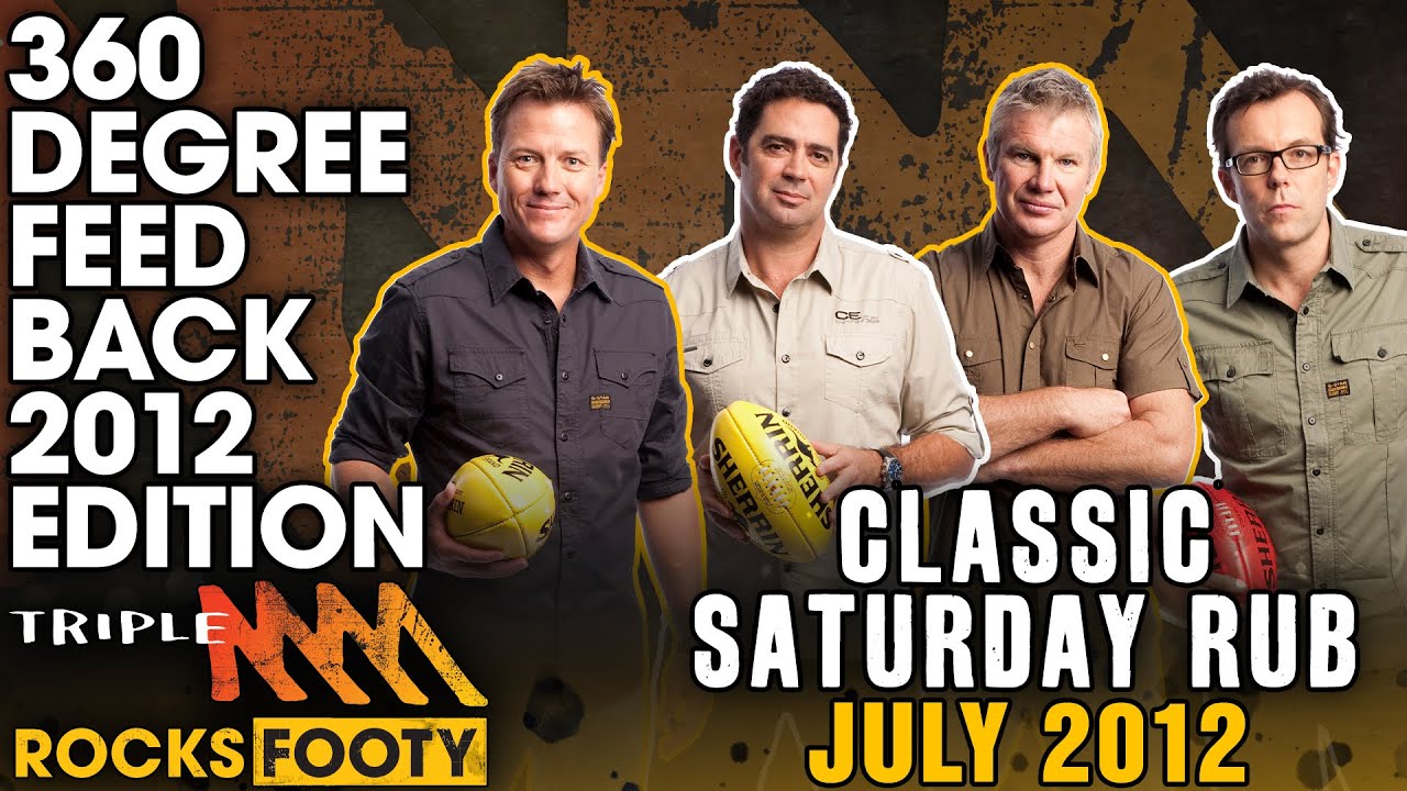 Classic Saturday Rub | 360 Degree Feedback 2012 - Spud's Crap Racing Tips | Triple M Footy