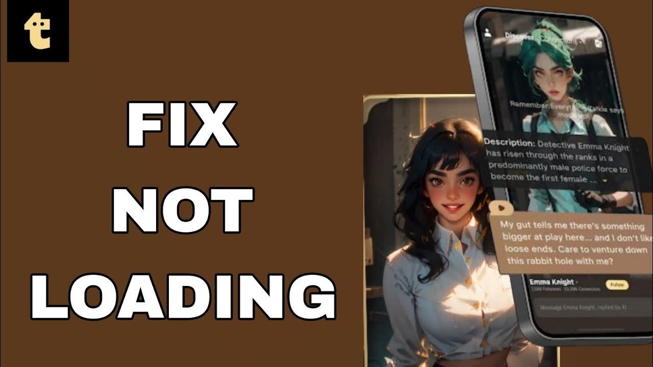 How To Fix And Solve Not Loading On Talkie Ai Chats App | Easy Fix ...