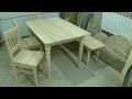 Изготовление стула.Комплект мебели для столовой. 2 часть.