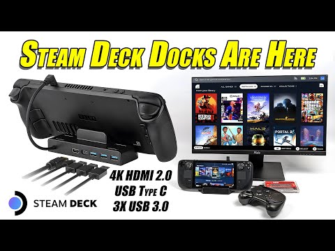 An Awesome 4K Dock For The Deck! Steam Deck Docks Are Here