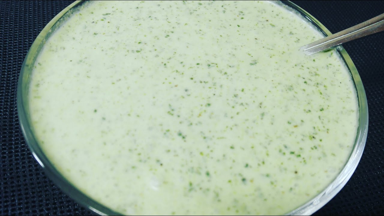 Restaurant Style Dahi Pudina wali Chutney | Yogurt Mint Sauce Recipe ...