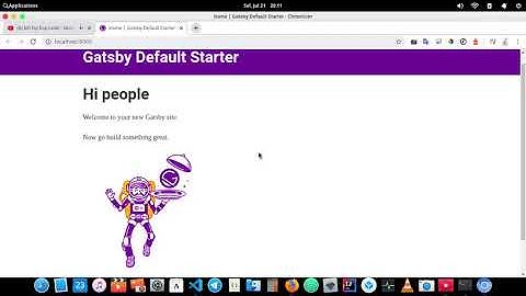Installing Gatsby JS