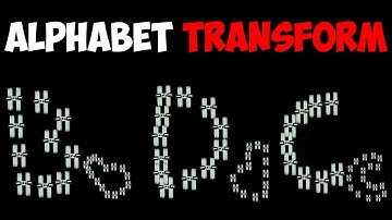 Alphabet Lore Snakes Transform Uppercase and Lowercase Letters from H (A-Z)