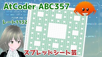 【ABC357 本番】「生成AI対策ルール」の対策！？D問題まで爆速で大勝利！【AtCoder #84】