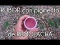 Cómo hacer RUBOR CASERO DE REMOLACHA o Betabel | Maquillaje Natural | un té con Daniela