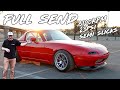 FOR THE HATERS!! Tuning The Miata & SMASHING The Acceleration Records! [0-60mph | 100-200kph] Part 2