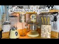 Duas ideias lindas para cozinha  /diy porta facas / diy abajur #caradeloja