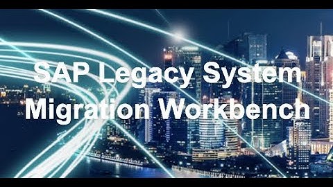 SAP - LSMW Legacy System Migration Workbench (MM,PP,WM,PS,ABAP,SD,FI)
