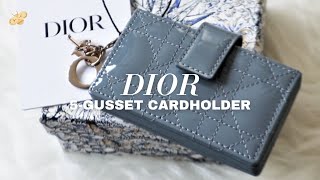 Dior Oblique Jacquard Wallet & Card Holder, Unboxing, 4K