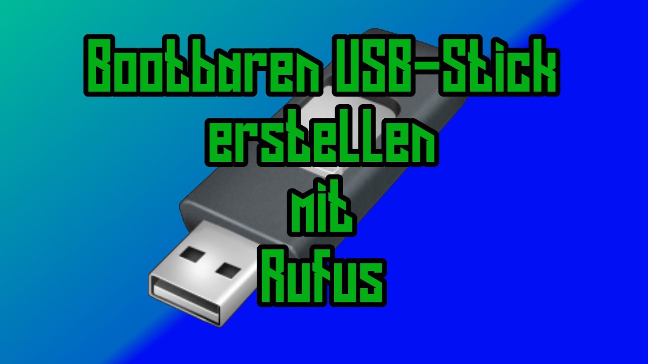  New Rufus - Bootbare USB-Sticks erstellen