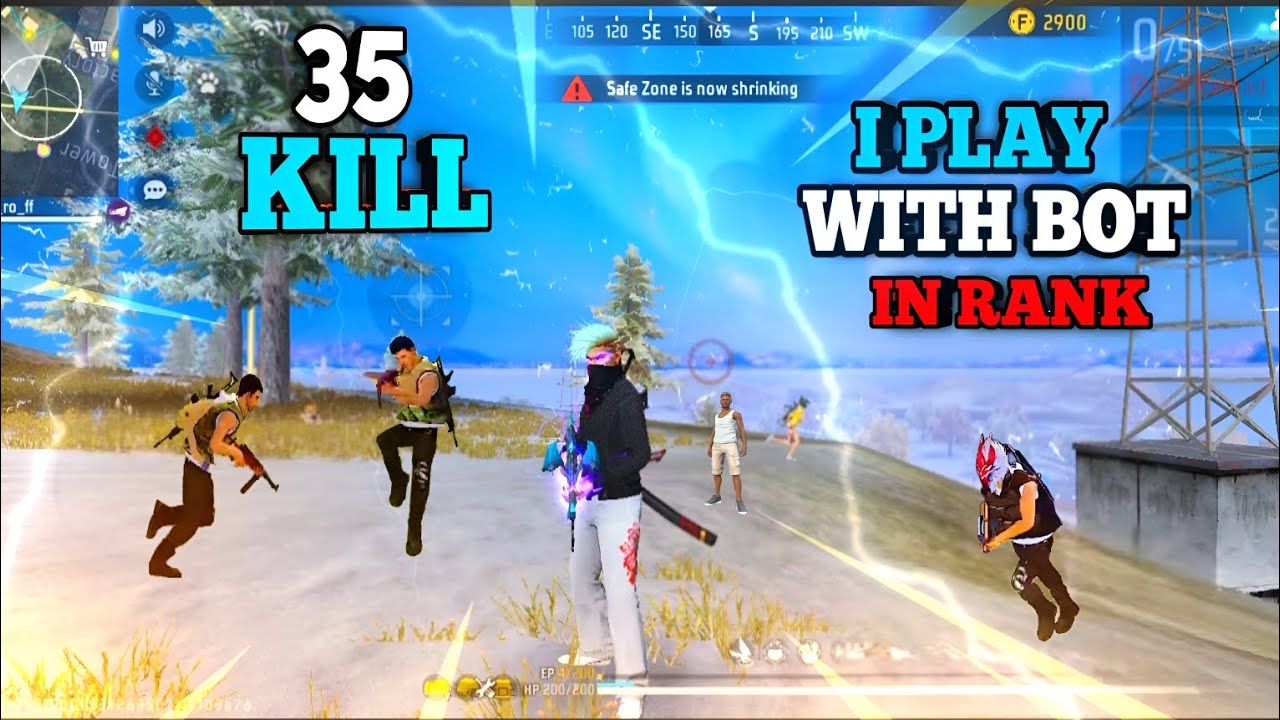 BOT LOBBY IN BR RANK MATCH 😅 35 KILL - YouTube