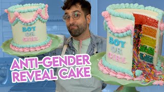 Anti Gender Reveal Cake • JonnyCakes