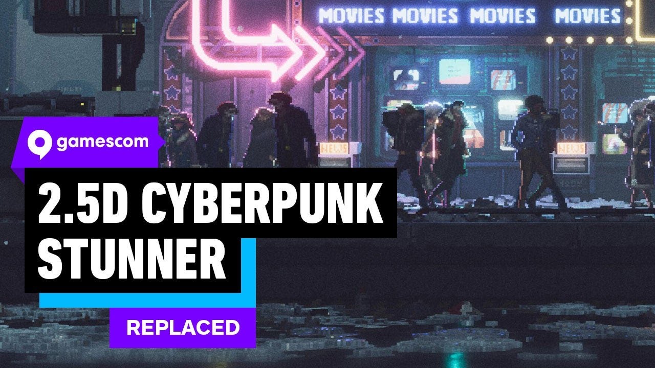 Replaced Is a Beautiful, Brilliant 2.5D Cyberpunk Thriller | gamescom 2025