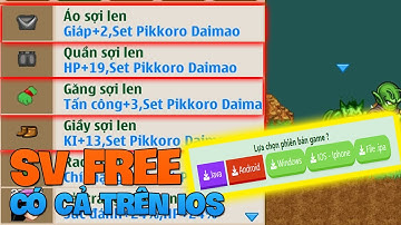 Ngọc Rồng Online Lậu - SV Đăng Kí Miến Phí Có Cả Phiên Bản Cho Iphone Nhé ae full hệ điều hành Luôn