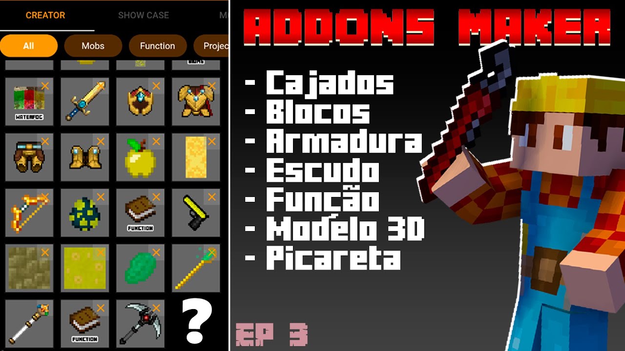 EDITANDO O ADDON QUE EU FIZ - Addons Maker ep. 3 - YouTube
