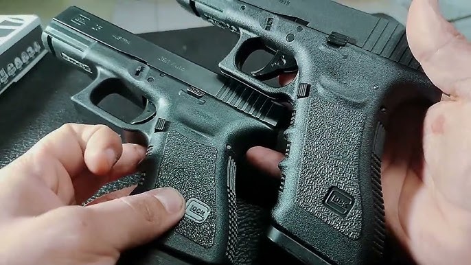 Glock17 Gen5 Cerficacion Glock FulMetal Blowback Dispara TRAUMÁTICAS Gomas  PepasPimienta y PepasPintura CO2 (Tamaño y peso